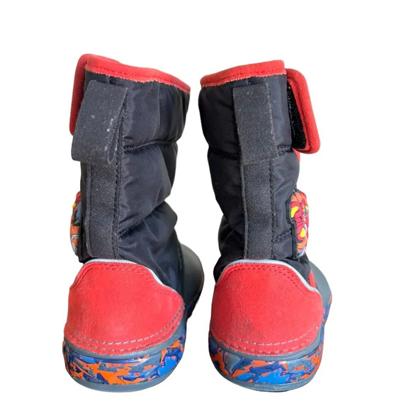 Crocs RoboSaur Rex Lodge Point Light Rain Boot Toddler Size 6 LIGHTS UP - Picture 13 of 16